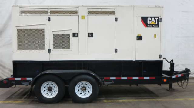 Used Caterpillar XQ200 C7.1 Rental Grade Diesel Generator, 8387 Hrs, EPA Tier 4i