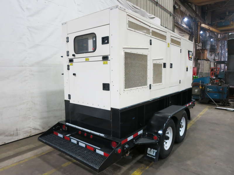 Used Caterpillar XQ200 C7.1 Rental Grade Diesel Generator, 8387 Hrs, EPA Tier 4i