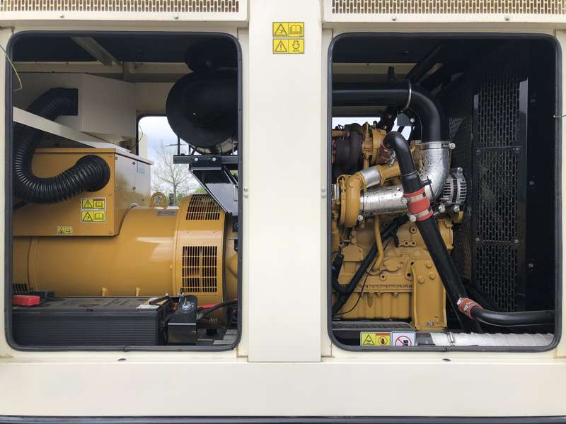 Used Caterpillar XQ200 C7.1 Rental Grade Diesel Generator, 8387 Hrs, EPA Tier 4i