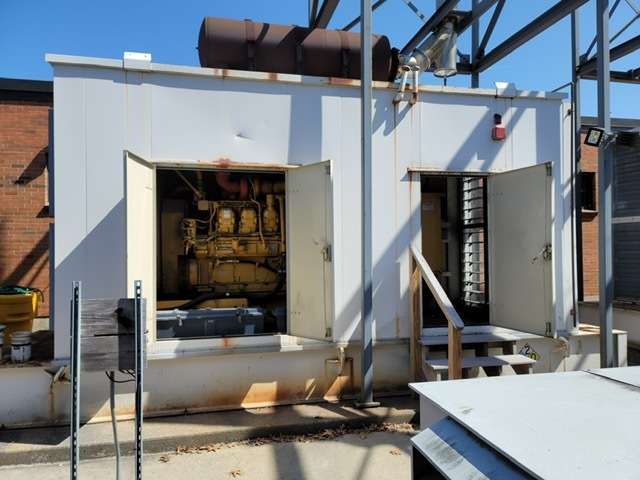 Used Caterpillar 3508B Diesel Generator, 559 Hrs