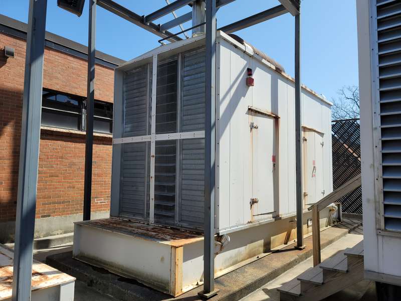 Used Caterpillar 3508B Diesel Generator, 554 Hrs