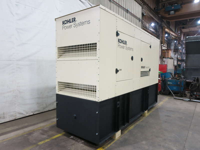 Used Kohler 300REOZJ John Deere 6090HFG86 Diesel Generator, 86 Hrs, EPA Tier 3