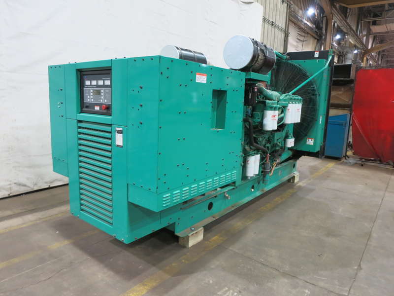 Used Cummins DFHA QST30-G2 Diesel Generator 735 Hrs