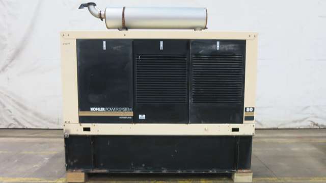 Used Kohler 80ROZJ Diesel Generator, 773 Hrs