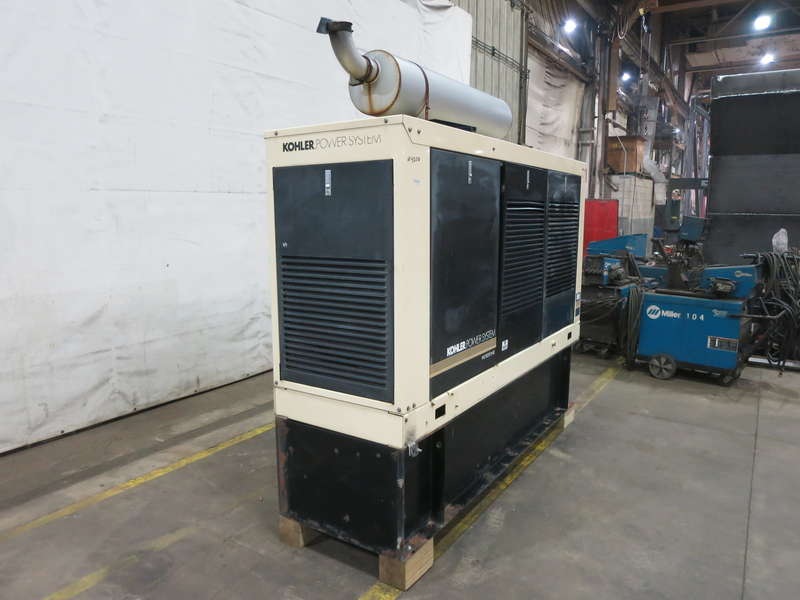 Used Kohler 80ROZJ Diesel Generator, 773 Hrs
