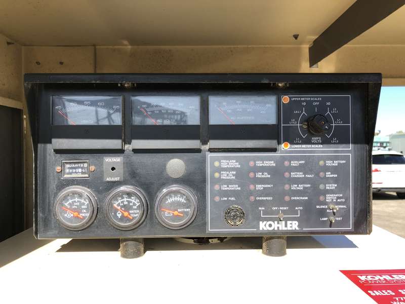Used Kohler 80ROZJ Diesel Generator, 773 Hrs