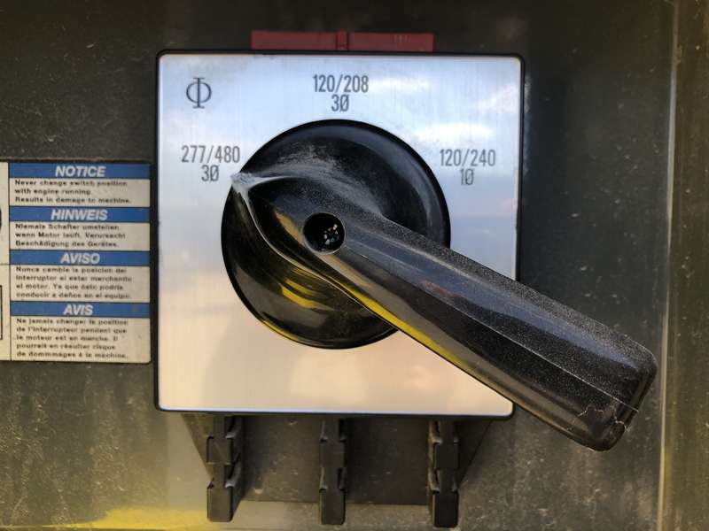 Used Wacker Neuson G180 Rental Grade Diesel Generator 8393 Hrs EPA Tier 3 Flex