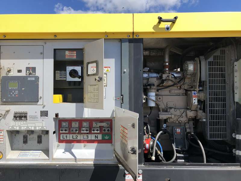 Used Wacker Neuson G180 Rental Grade Diesel Generator 8393 Hrs EPA Tier 3 Flex