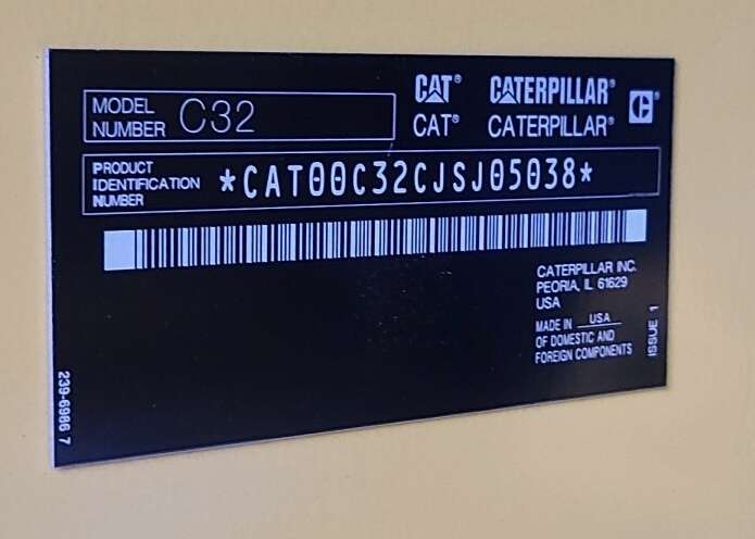 New Caterpillar C32 Diesel Generator 0 Hrs EPA Tier 2  