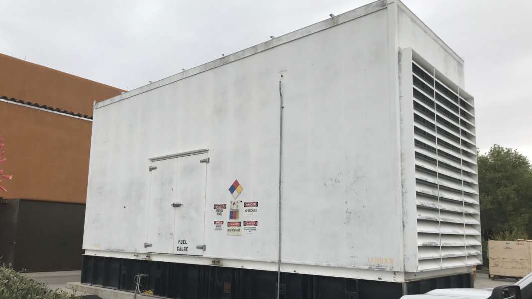 Used Cummins DQKB QSK60-G6 Diesel Generator 4689 Hrs