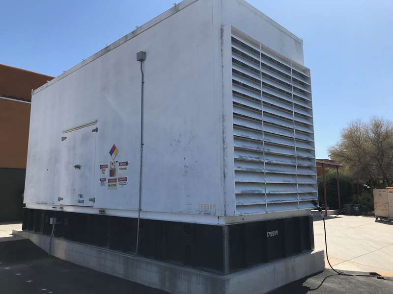 Used Cummins DQKB QSK60-G6 Diesel Generator 4689 Hrs