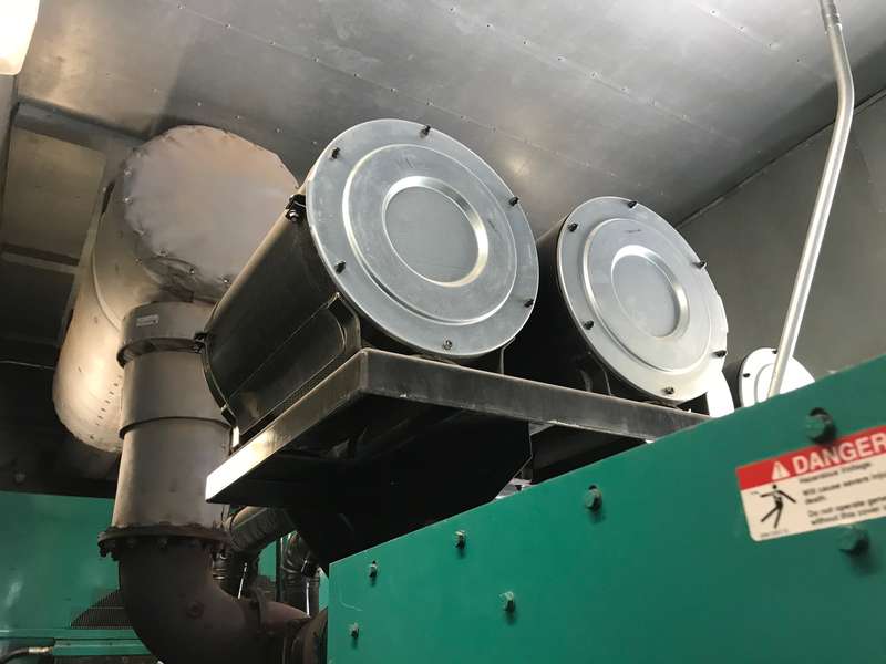 Used Cummins DQKB QSK60-G6 Diesel Generator 4689 Hrs