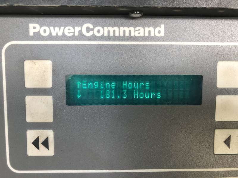 Used Cummins GGHH Natural Gas / Propane Generator, 181 Hrs