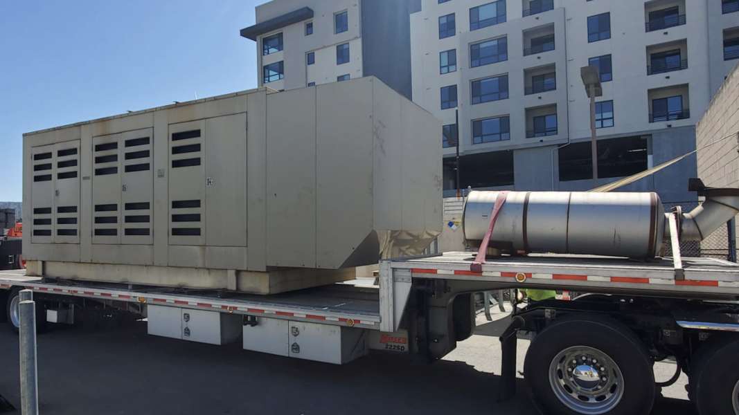 Used Cummins KTA50-G3 Diesel Generator, 137 Hrs