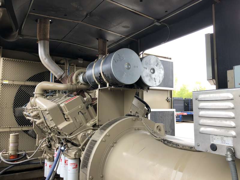 Used Cummins KTA50-G3 Diesel Generator, 137 Hrs