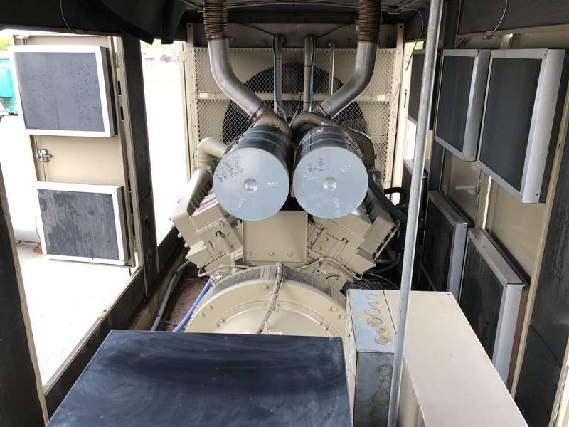 Used Cummins KTA50-G3 Diesel Generator, 137 Hrs