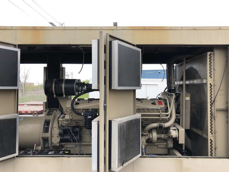 Used Cummins KTA50-G3 Diesel Generator, 92 Hrs