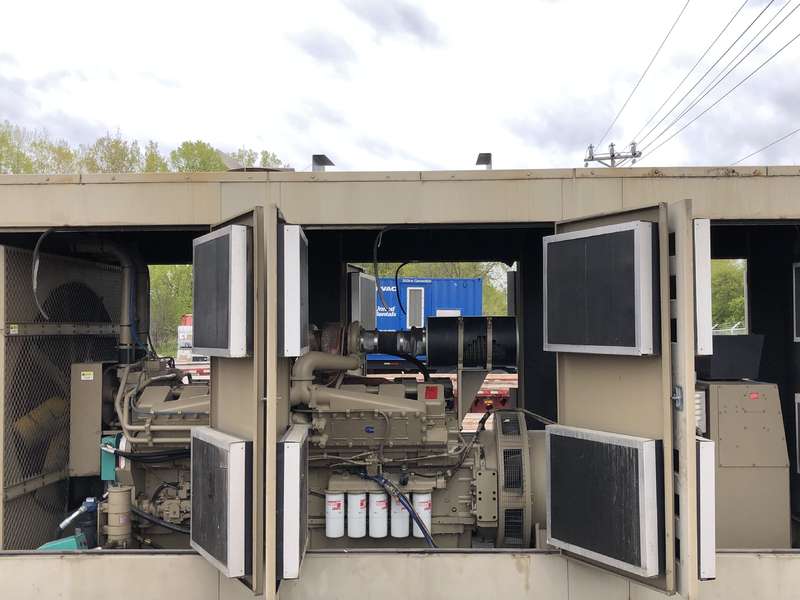 Used Cummins KTA50-G3 Diesel Generator, 92 Hrs