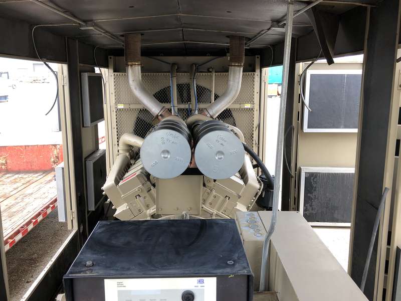 Used Cummins KTA50-G3 Diesel Generator, 92 Hrs