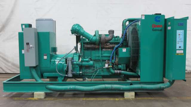 Used Cummins DFEC KTA19-G3 Diesel Generator, 1519 Hrs