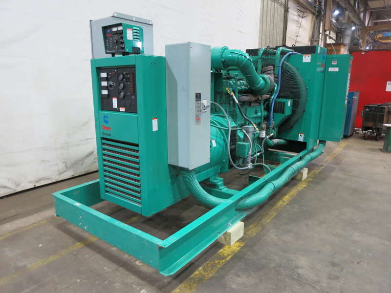 Used Cummins DFEC KTA19-G3 Diesel Generator, 1519 Hrs