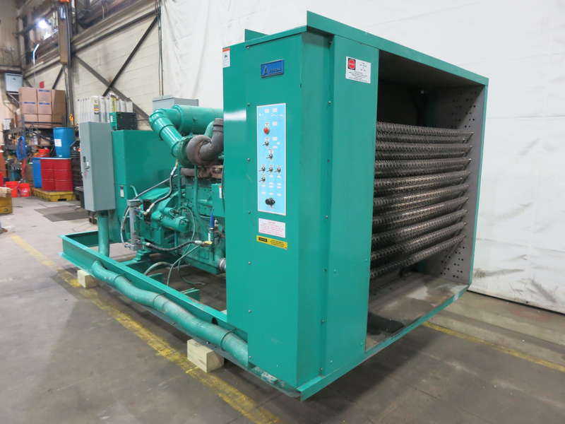 Used Cummins DFEC KTA19-G3 Diesel Generator, 1519 Hrs