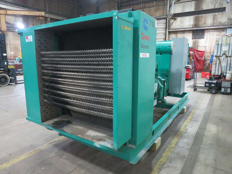 Used Cummins DFEC KTA19-G3 Diesel Generator, 1519 Hrs