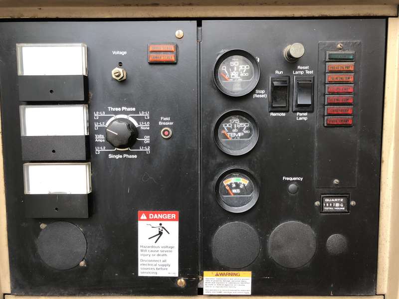 Used Cummins DFEC KTA19-G3 Diesel Generator, 1060 Hrs