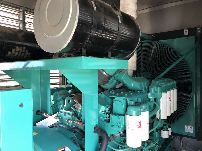 Used Cummins DFHA QST30-G1 Diesel Generator 387 Hrs