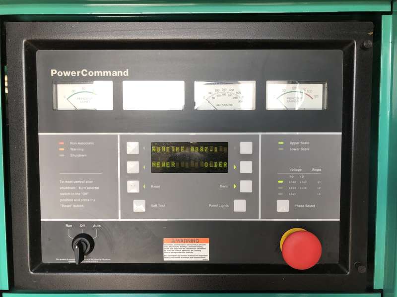 Used Cummins DFHA QST30-G1 Diesel Generator 387 Hrs