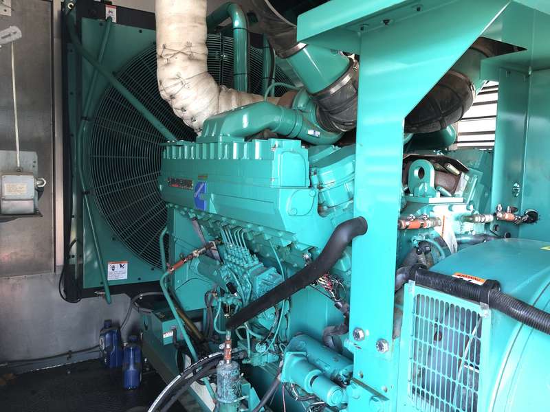 Used Cummins DFHA QST30-G1 Diesel Generator 387 Hrs
