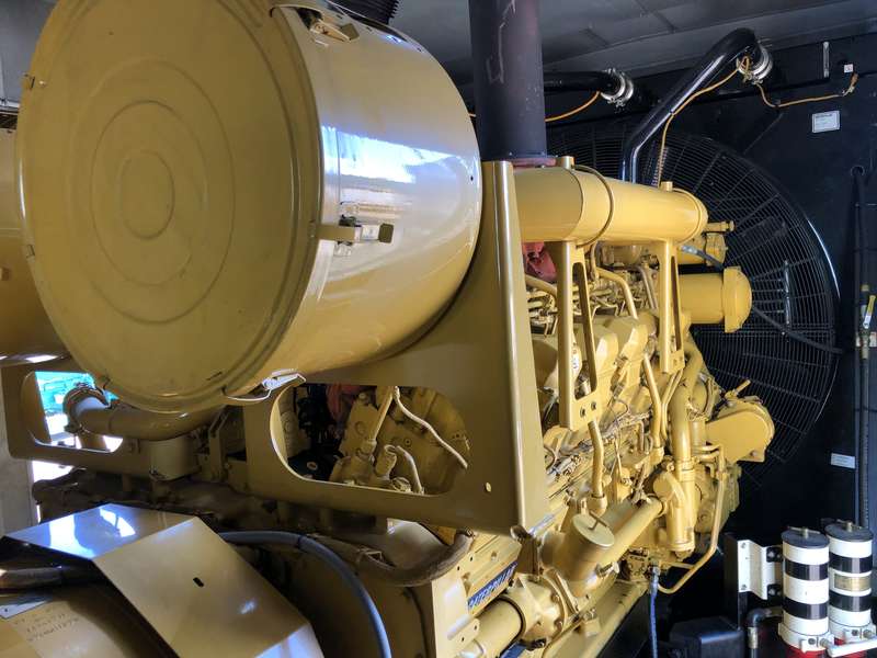 Used Caterpillar 3512B Diesel Generator, 198 Hrs