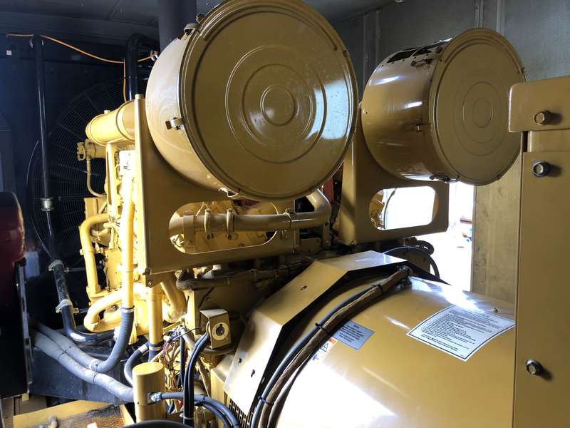 Used Caterpillar 3512B Diesel Generator, 198 Hrs