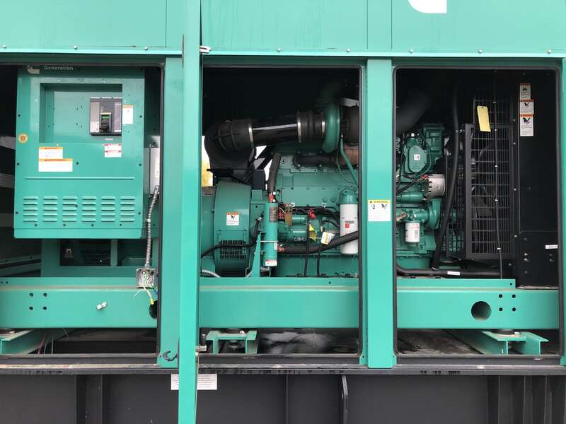 Used Cummins DFEJ QSX15G9 NR2 Diesel Generator 134 Hrs EPA Tier 2