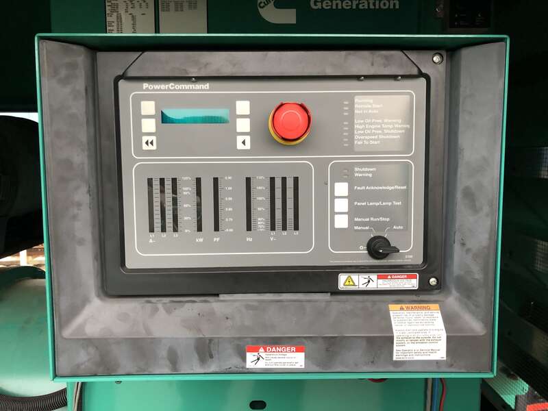 Used Cummins DFEJ QSX15-G9 NR2 Diesel Generator 134 Hrs EPA Tier 2