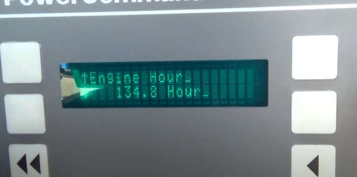 Used Cummins DFEJ QSX15-G9 NR2 Diesel Generator 134 Hrs EPA Tier 2