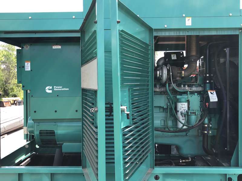Used Cummins DQDAA QSL9-G3 NR3 Diesel Generator, 425 Hrs, EPA Tier 3