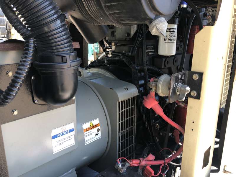 Used Doosan G90 Rental Grade Diesel Generator, 2419 Hrs, EPA Tier 3 Flex