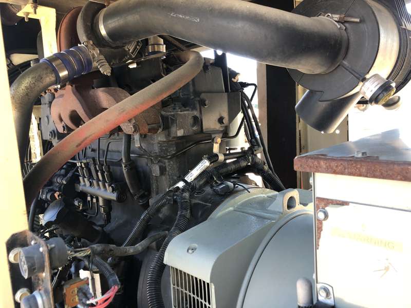 Used Doosan G90 Rental Grade Diesel Generator, 2419 Hrs, EPA Tier 3 Flex