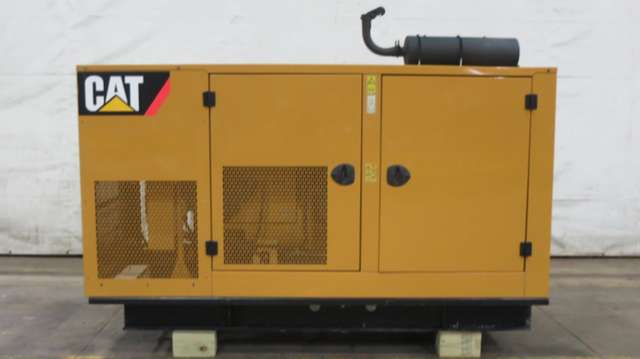 Used Caterpillar / Olympian G100F1 Natural Gas / Propane Generator, 411 Hrs