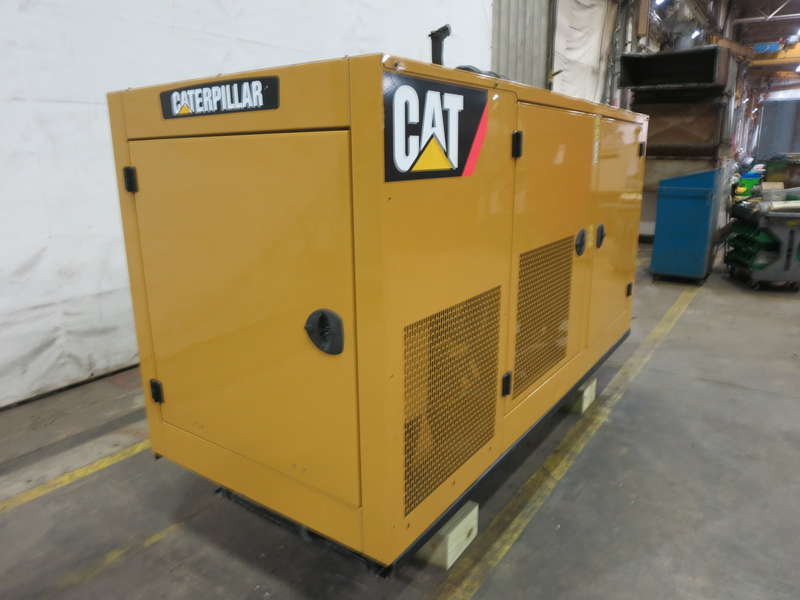 Used Caterpillar / Olympian G100F1 Natural Gas / Propane Generator, 411 Hrs