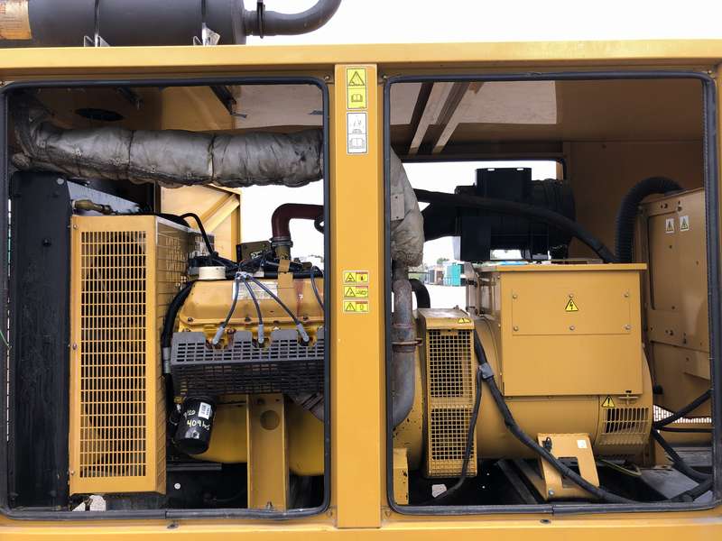 Used Caterpillar / Olympian G100F1 Natural Gas / Propane Generator, 411 Hrs