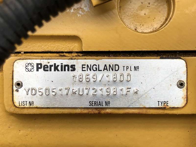 Used Caterpillar Olympian D125P1 Diesel Generator, 534 Hrs