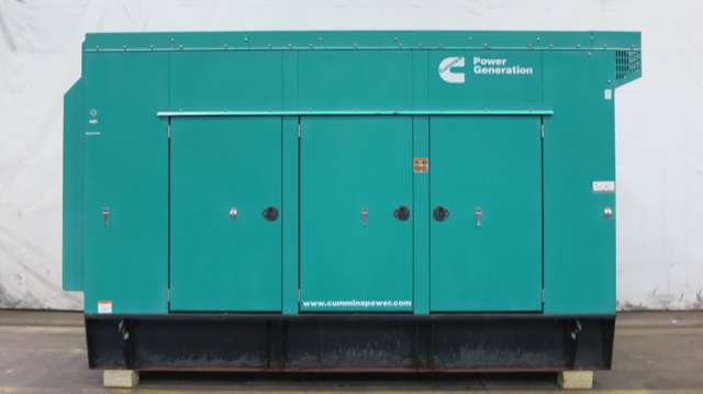 Used Cummins DFEG QSX15-G9 NR2 Diesel Generator, 491 Hrs EPA Tier 2