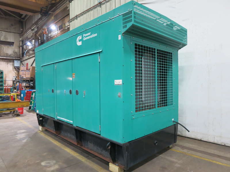 Used Cummins DFEG QSX15-G9 NR2 Diesel Generator, 491 Hrs EPA Tier 2