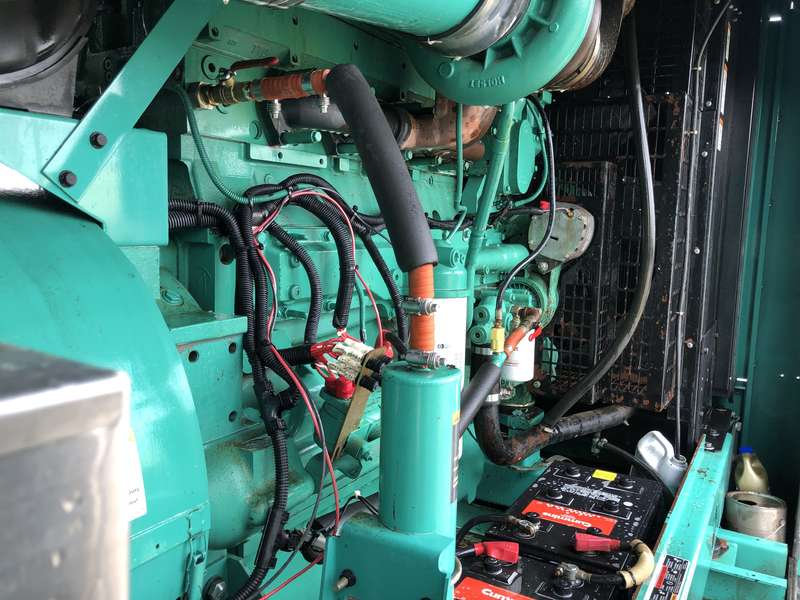 Used Cummins DFEG QSX15-G9 NR2 Diesel Generator, 491 Hrs EPA Tier 2
