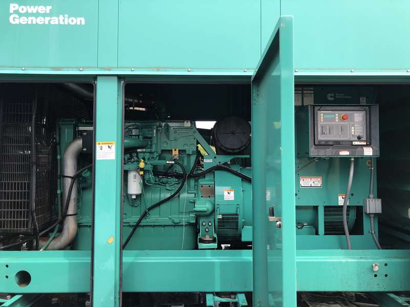 Used Cummins DFEG QSX15-G9 NR2 Diesel Generator, 491 Hrs EPA Tier 2