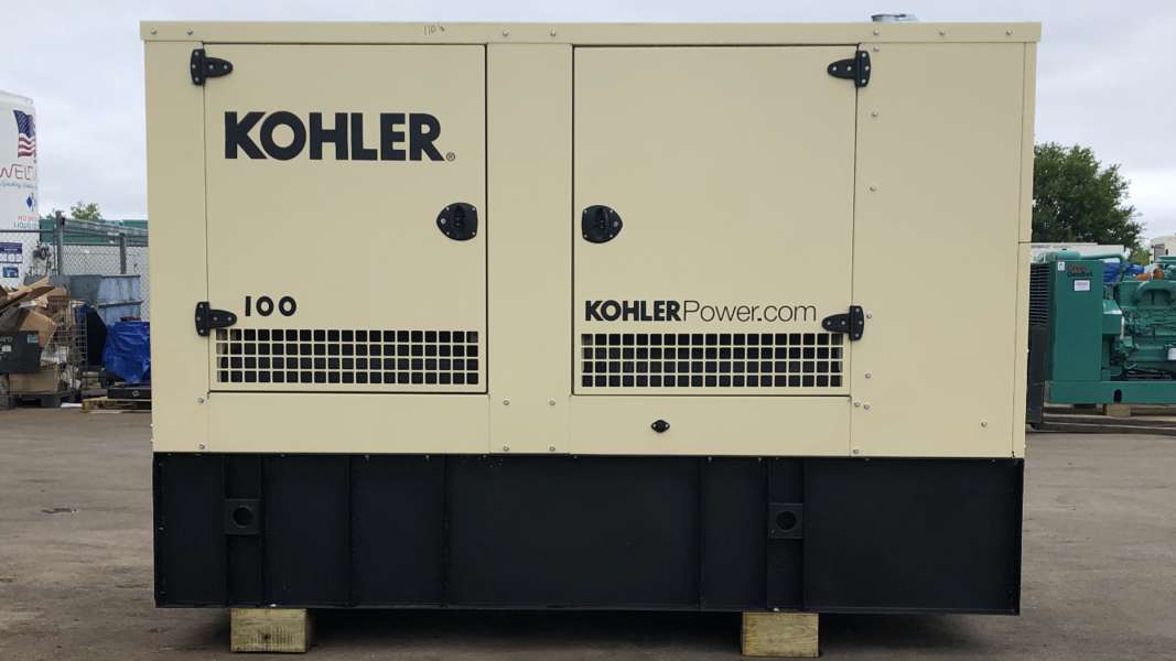 Used Kohler 100REOZJF Diesel Generator 43 Hrs EPA Tier 3 100 KW