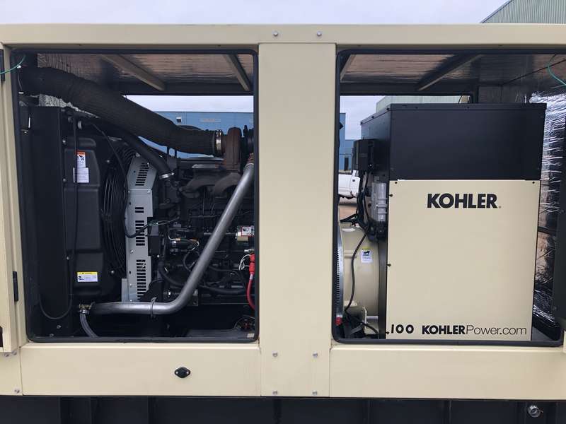 Used Kohler 100REOZJF Diesel Generator, 43 Hrs, EPA Tier 3