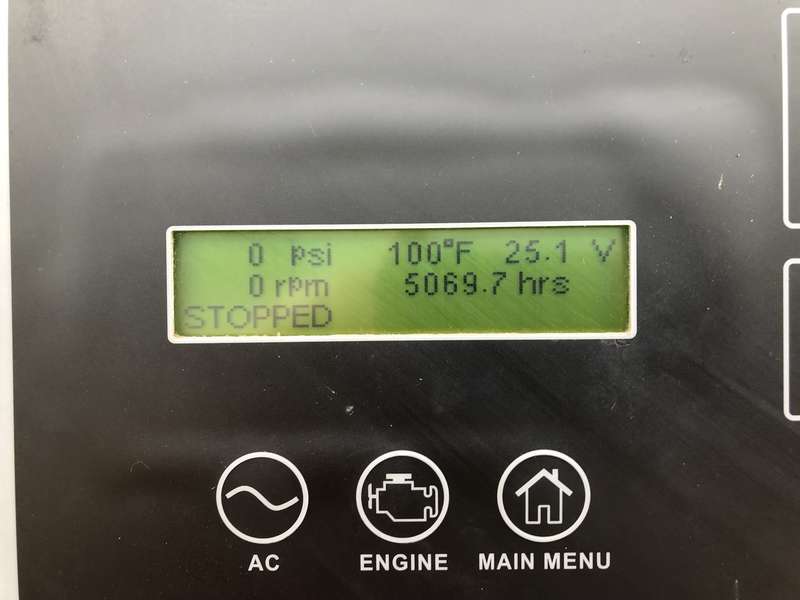 Used Caterpillar C15 Diesel Generator 5068 Hrs EPA Tier 2  